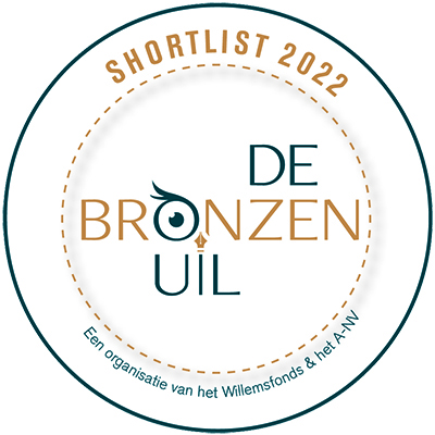 Frouke Arns Nominatie shortlist De Bronzen Uil