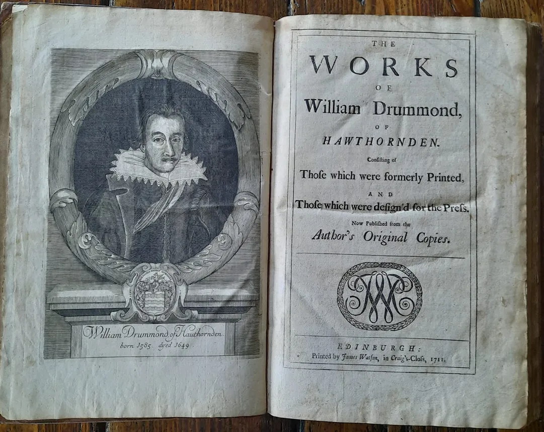 Boek William Drummond of Hawthornden - Torenkamer 1